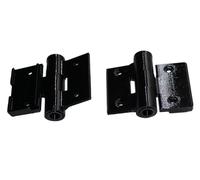 DIY BEST BUY Replacement 2 Pack Keter Hinge Toughened Door Hinges for Keter Store It Out Storage Box Parts SH1 SH2 SH3