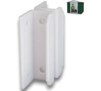 DIY Best Buy Replacement Door Handles for Metal Sheds - Compatible with Yardmaster, Outsunny & Similar Models - Durable, White, Set of 2 - Made in UK