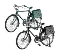 DIY Bicycle Model Scale,DIY Retro Bicycle Model Ornament,3D Metal Puzzles Toy Bike,1:10 Simulation Mini Bicycle Model Scale DIY Assembled Bicycle Model, for Collection and Bookshelf Display