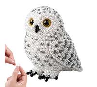DIY Bird Beading Kit - Handmade Beading Art Crafting Set - Animal Bead Craft Set,for Home Desk Shelf Decor Backpack Charm Party Favors Art Class Holiday