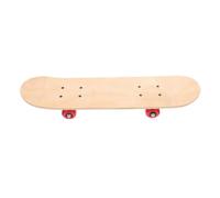 DIY Blank Skateboard Deck, 7 Layers Solid Wood for Beginners | Natural Wood Surface, Smooth Base, Starter-friendly Option, for Tricks, Maker Workshops and Christmas Gift