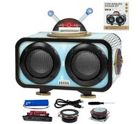 DIY Bluetooth Speaker Kit, STEM Projects for Kids & Adults Ages 14+, Build Your Own Dual Speaker with Music Sync Lights, Beginner Electronics Science Experiment Set, STEM Gift for Boys & Girls