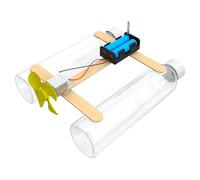 DIY Boats for Children - Stable Interactive Educational, Science and Aerodynamics Experiments Kit for Craft Boats, for Children and Girls Classroom Home School and Manual Skills