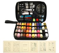 DIY Book, Embroidery Stitches Book,Sewing Books, Needle and Thread Embroidery Kit,Hand Sewing Kits for Beginners and Enthusiasts,Filled with Needles, Scissors, Thread, Tape Measure