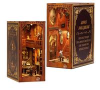 DIY Book Nook - Classical Piano Room Astronomy Bookends Kit Miniature Gothic House, 3D Puzzle for Adult (Piano Room)