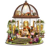 DIY Book Nooks Kit DIY Miniature Dolls House Kit 3D Wooden Puzzle Bookend Dollhouse Bookshelf Decor Wooden Puzzle Bookshelf Insert Bookends Diy Model Building Kit for Adults to Build (E)