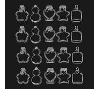 DIY Bookmarks for Spring, Bookmarks DIY, Pack of 20 Dried DIY Adults Children Bookmarks - Practical Craft Bookmarks for Student Stationery for Library, Study Room