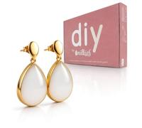 DIY Breastmilk Jewellery Kit "Together" | Earrings to make yourself, personalised keepsake and birth gift | MILKIES