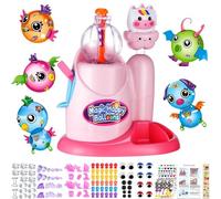 DIY Bubble Kit with Pump for Kids, Balloon The Funny Inflator Toy with Multiple Molds, Create Monsters as You Like, Magic DIY Balloon Toy Kit Gift for Kids (Unicorn)