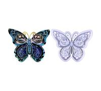 DIY Butterfly Silicone Mold - Beautiful Butterfly Shaped Moulds for Epoxy Resin Casting | Perfect for Crafting Jewelry Pendants Wall Ornaments, Flexible Non-Stick Silicone, Ideal for DIY Home Decor