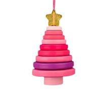 DIY Button Christmas Ornament Kit, Cute DIY Craft Button Art Making Set, Make Your Own Santa for Crafting, Christmas Tree Hanging Decorations For Window Home