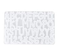 DIY Cake Decoration Mold Food Grade Silicone Soap Mold for Baking Home Kitchen Learn ABC Letters Make Unique Gifts