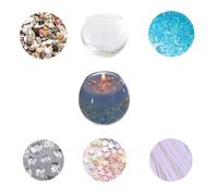 DIY Candle Moulds, Water Candle Set, Mould Making Kit, Mini Sea World, with Candle Wicks, Creative Candle Shape, with Full Set of Accessories.