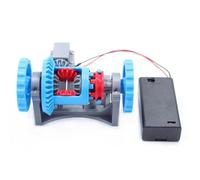 DIY Car Differential Model, 3D Printed Dynamic Simulation Gear Transmission Structure, STEM Educational Tool for Mechanical Principle Learning