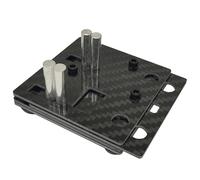DIY Carbon Fiber Welding Jigs, Small Soldering Station with Pocket Hole Jig and Wire Jig - Black