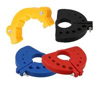 DIY Carryable Bit Sharpener Jig for Angle Grinder for Grinding Attachment Multi-Size Hss Device Bits Drill Polishing Cobalt for Construction 4pcs Red Blue Black Yellow