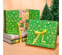 DIY Christmas Advent Calendar Boxes 2025, Empty Advent Calendar to Till Yourself, 24 Days Christmas Countdown Box,24 Days Xmas Countdown Box,Reusable Empty Gifts Boxes for Toys,Chocolate