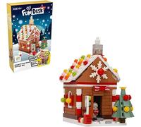 DIY Christmas Gingerbread House Building Set - 259 PCS, Architecture Model Kit, Toys for Kids & Adults