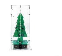 DIY Christmas Tree Soldering Kit With 36 Multicolor LEDs, STEM Electronics Project For Adults, Beginner-Friendly LED Light Assembly(3 colors)