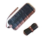 DIY Clay Canvas Chisel Roll - 36 Slots Heavy Duty Pottery Tool Storage Bag for Pumpkin Carving & Sculpting