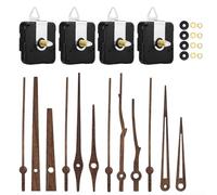 DIY Clock Repair Kit with Hands for Cross Stitch Projects | Ultra-silent scanning, long shaft design, high torque drive, plastic body, bedroom office use