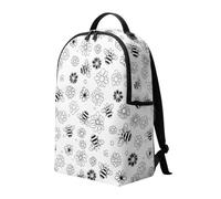 DIY Coloring Backpack for Kids, Color Your Own School Bag with 24 Markers, Colorable Bookbag for Girls Boys, Lightweight Backpack with Zipper Pockets for School, Travel, Outdoor Activities