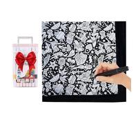 DIY Coloring Blanket, Color Your Own Blanket,Creative Funny Velvet Colouring Pictures Throws, For Bedroom Family Crafting Expression Decoration Fun Relaxation Home Men Women