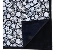 DIY Coloring Blanket, Color Your Own Blankets, Creative Personalized Drawing Art Project, Soft Coz-y Plush Drawing Throw for Couch Sofa Chair Dorm Parties Movie Nights Camping Trips Bedroom Events