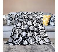 DIY Coloring Blanket, Coloring Blankets for Adults, Color Your Own Blankets, Creative Personalized Drawing Art Project, Soft Cozy Fleece Drawing Throw Bedroom Decor (#J)