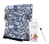 DIY Coloring Blanket With 24 Color Brushes Black White Coloring Blankets For Adults 152x127x1cm Color Your Own Blankets Personalized Drawing Art Project Drawing Throw Bedroom Support Signature