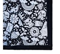 DIY Coloring Blanket with Fabric Markers for Adults Kids, 50x60 Inch Personalized Plush Velvet Throw, Creative Home Decor Art Gift, Washable