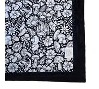 DIY Coloring Blanket with Fabric Markers for Adults Kids, 50x60 Inch Personalized Plush Velvet Throw, Creative Home Decor Art Gift, Washable