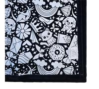 DIY Coloring Blanket with Watercolor Pencils, 2026 New Kit 50 * 60in, Free 24 Watercolor pens, Color Your Own Fuzzy Velvet Style, Washable & Soft Cozy, Suitable for Home (E)