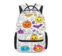 DIY Coloring Schoolbag with 24 Colors Markers, Color Flower Schoolbag for Kids, Washable Diys Colorings Floral Print Double Shoulder Sports, Large Capacity Colouring DIY School Rucksack，Figure-11