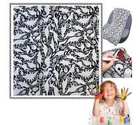 Diy Colouring Blanket Color Your Own Throw Blanket Creative Personalized Fleece Blankets Cosy Washable Blankets For Re-Coloring Gifts For Women Men