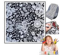 Diy Colouring Blanket Color Your Own Throw Blanket Creative Personalized Fleece Blankets Cosy Washable Blankets For Re-Coloring Gifts For Women Men