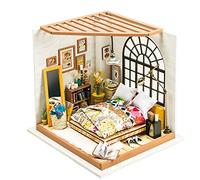 DIY Cottage Handmade Model Creative Assembled Art House, Style: Alice Sweet Dream Bedroom, Develop Practical Ability