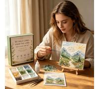 DIY Craft For Kids DIY Art Projects Sunday School Activities Story Making With Wooden Crosses Inspirational Verses Classroom Home Church 50ml (Green5, 15cm)