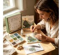 DIY Craft For Kids DIY Art Projects Sunday School Activities Story Making With Wooden Crosses Inspirational Verses Classroom Home Church 50ml (Light Green2, 15cm)