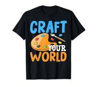DIY Craft Your World Palette and Brush Theme T-Shirt