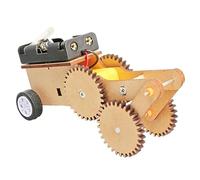 DIY Creative Handmade Technology Toys, Mini Electric DC Motor Kit for DIY Science Projects, AA Battery Holder, Plastic Gears, for Boys and Girls (Style 6)