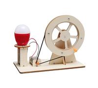 DIY Creative Handmade Technology Toys, Mini Electric DC Motor Kit for DIY Science Projects, AA Battery Holder, Plastic Gears, for Boys and Girls (Style 9)