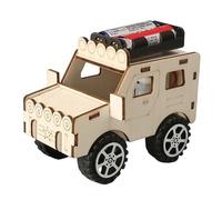 DIY Creative Handmade Technology Toys, Mini Electric DC Motor Kit for DIY Science Projects, AA Battery Holder, Plastic Gears, for Boys and Girls (Style 7)