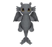 DIY Crochet Animal Package - 250g Beginner Friendly Stuffed Bee Migurum | AmigurumiKit with Crochet Pet Supplies Stuffed ToyKit, Parent-Child Interaction | Home, Nursery,