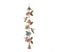 DIY Crochet Kit For Butterfly Hanging Ornament With Soft Yarn | Hook, Step By Step Tutorials For Beginners, Lavender Blue Pink Cream Green Home Decor(Flower)