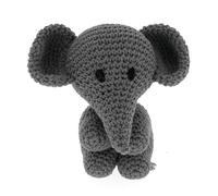 DIY Crochet Set Elephant Eco Barbante Lava