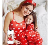 DIY Custom Diamond Art Kits - Personalized 5D Diamond Painting with Photo, Full Drill Round Drill, Birthday Christmas Decor Gift(15.8x23.6inch/40x60cm)