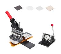 Diy Custom Photo Button Magnet Maker Kit With Press Machine And Materials For Personalized Gifts And Souvenirs (53 * 80-Cardoard)