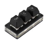 DIY Customizable Hot Swappable Mini Keyboard with RGB Backlit, Programmable USB 2 in 1 Mechanical Gaming Macro Keyboard for PC Video Game Office Work Sheet Music