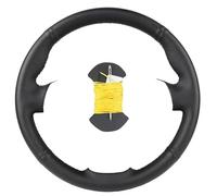 DIY Customized Car Steering Wheel Cover For Jeep For Compass For Grand For Cherokee For Wrangler For Patriot 2012-2014 Leather Wrap Car Steering Wheel Covers(Yellow thread)